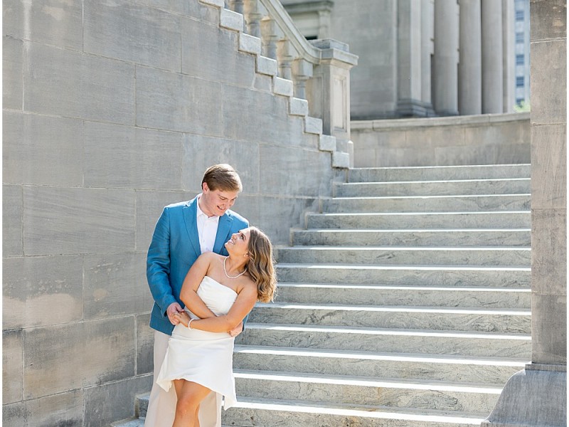 A Chic Downtown Jackson, MS Engagement Session